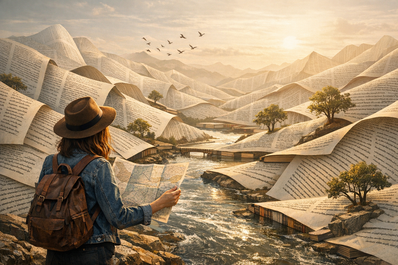 How do we navigate Literary texts? Carefully, procedurally.