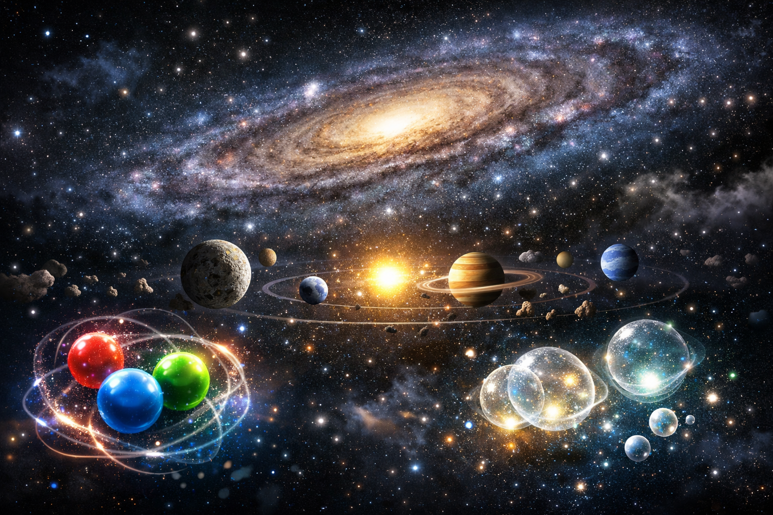 The laws that structure the universe are analogous to the conventions that structure literature